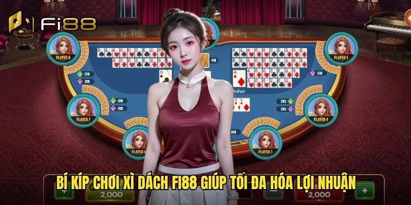 Xì Dách Fi88 Phiên Bản Blackjack Việt Hóa Tỷ Lệ Thắng Hấp Dẫn 3 Bí kíp chơi xì dách Fi88 giúp tối đa hóa lợi nhuận