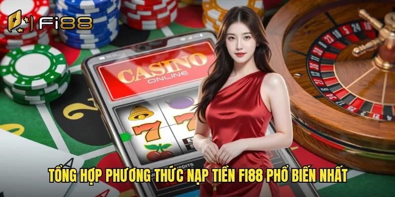 Tổng hợp phương thức nạp tiền Fi88 phổ biến nhất
