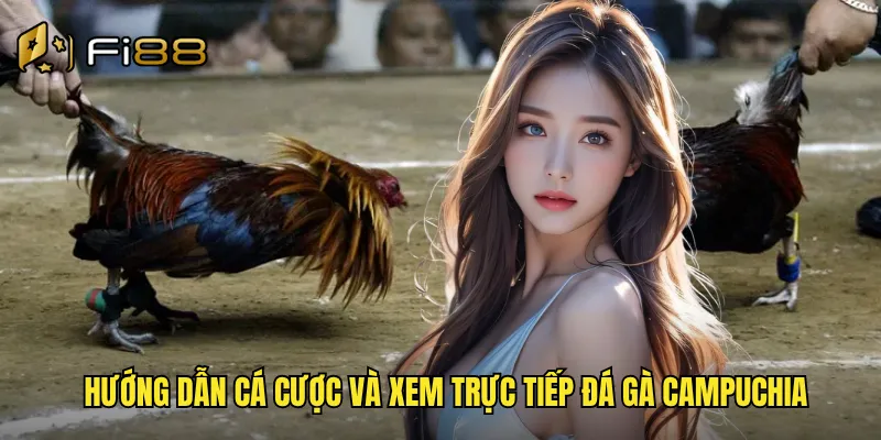 Hướng dẫn cá cược và xem trực tiếp đá gà campuchia