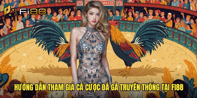 Hướng dẫn tham gia cá cược đá gà truyền thống tại Fi88
