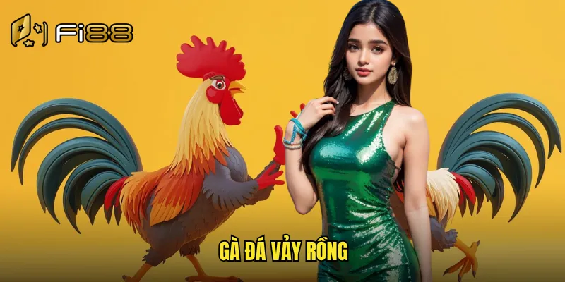 gà đá vảy rồng